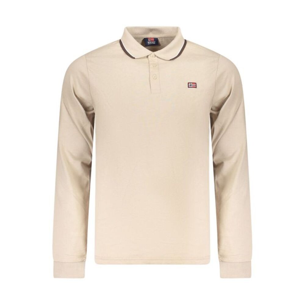 Norway 1963 Beige Cotton Men's Men's Polo